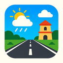 icon_weather_road_iconic icon preview