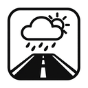 icon_weather_road_monochrome icon preview