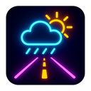 icon_weather_road_neon icon preview