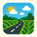 icon_weather_road_organic_pattern icon preview