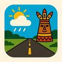 icon_weather_road_tribal icon preview