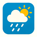 icon_weather_robot_flat_design icon preview