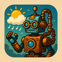 icon_weather_robot_steampunk icon preview
