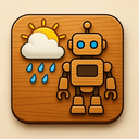 icon_weather_robot_wooden icon preview