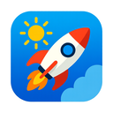 icon_weather_rocket_abstract icon preview