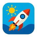 icon_weather_rocket_asymmetrical icon preview