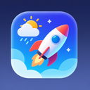 icon_weather_rocket_futuristic icon preview