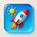 icon_weather_rocket_glassy icon preview
