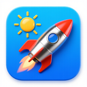 icon_weather_rocket_metallic icon preview