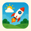 icon_weather_rocket_organic icon preview