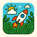 icon_weather_rocket_organic_pattern icon preview