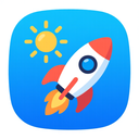 icon_weather_rocket_rounded icon preview