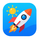 icon_weather_rocket_sharp_edges icon preview