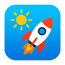 icon_weather_rocket_simplified icon preview