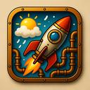 icon_weather_rocket_steampunk icon preview