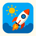icon_weather_rocket_technical icon preview