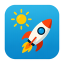 icon_weather_rocket_thin icon preview
