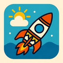 icon_weather_rocket_tribal icon preview