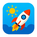 icon_weather_rocket_vector icon preview