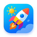 icon_weather_rocket_vibrant_colors icon preview