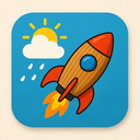 icon_weather_rocket_wooden icon preview