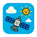 icon_weather_satellite_cartoon icon preview