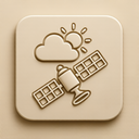 icon_weather_satellite_embossed icon preview