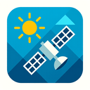 icon_weather_satellite_geometric icon preview
