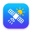 icon_weather_satellite_gradient icon preview