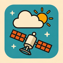 icon_weather_satellite_retro icon preview