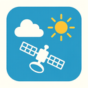 icon_weather_satellite_simplified icon preview