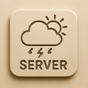 icon_weather_server_embossed icon preview
