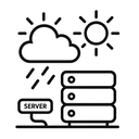 icon_weather_server_line_art icon preview