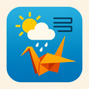 icon_weather_server_origami icon preview
