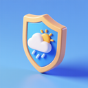 icon_weather_shield_3d_isometric icon preview