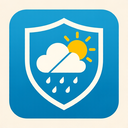 icon_weather_shield_origami icon preview
