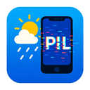 icon_weather_smartphone_digital_glitch icon preview