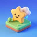 icon_weather_star_3d_isometric icon preview