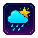 icon_weather_star_cyberpunk icon preview