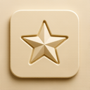 icon_weather_star_embossed icon preview