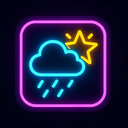 icon_weather_star_neon icon preview