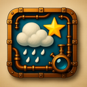 icon_weather_star_steampunk icon preview