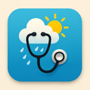 icon_weather_stethoscope_elegant icon preview