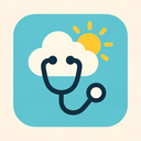 icon_weather_stethoscope_flat_pastel icon preview