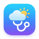 icon_weather_stethoscope_gradient icon preview