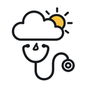 icon_weather_stethoscope_line_art icon preview