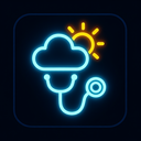 icon_weather_stethoscope_neon icon preview