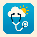 icon_weather_stethoscope_origami icon preview
