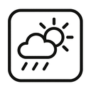 icon_weather_sun_monochrome icon preview
