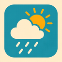 icon_weather_sun_retro icon preview